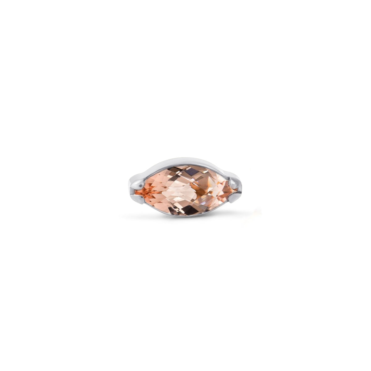 Dusty Morganite Single Marquise