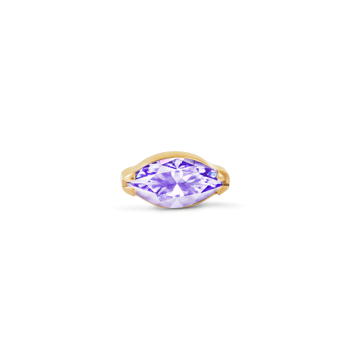 Lavender Single Marquise