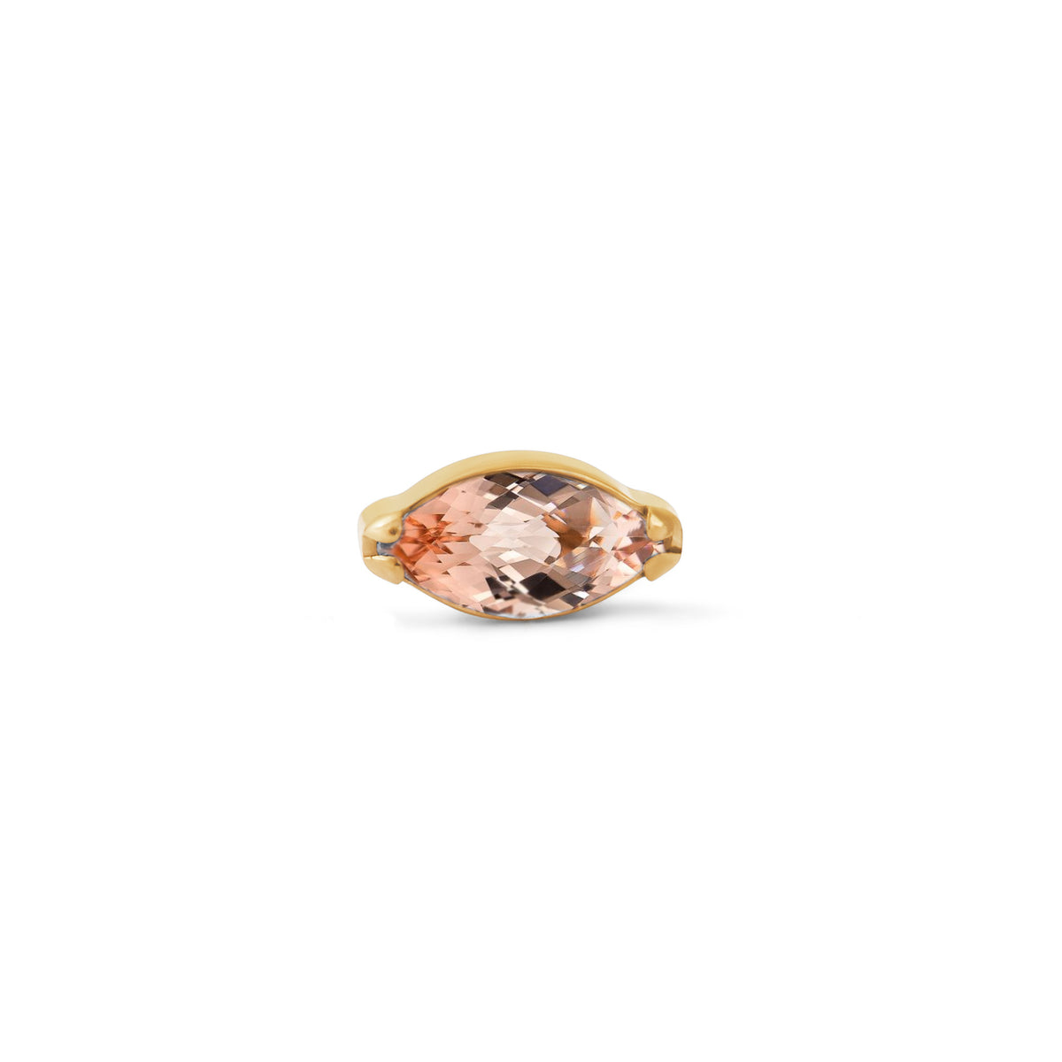 Dusty Morganite Single Marquise