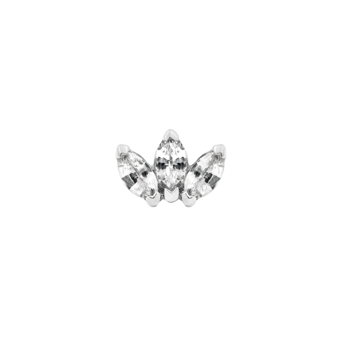 Triple Marquise CZ