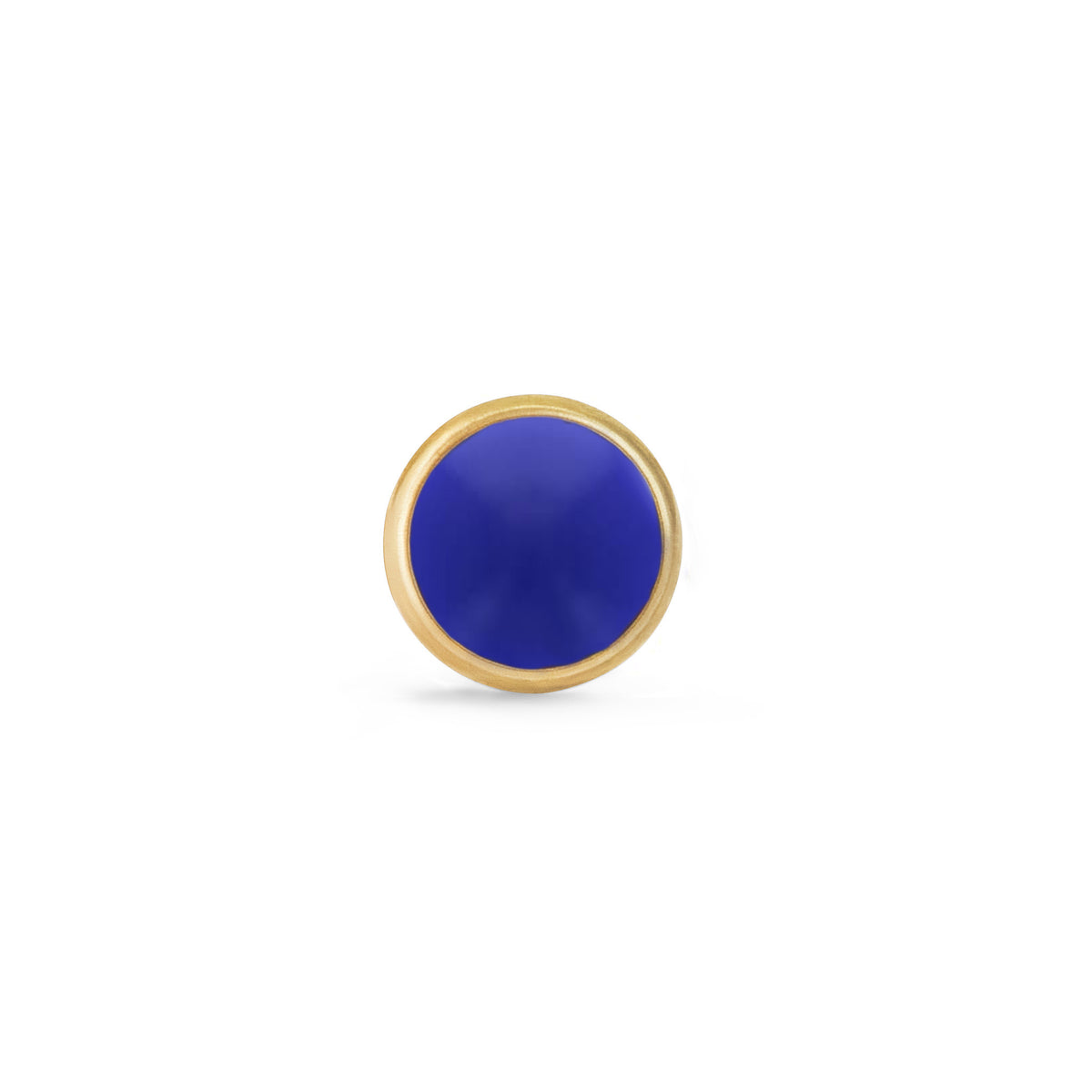 Lapis Cabochon Disc