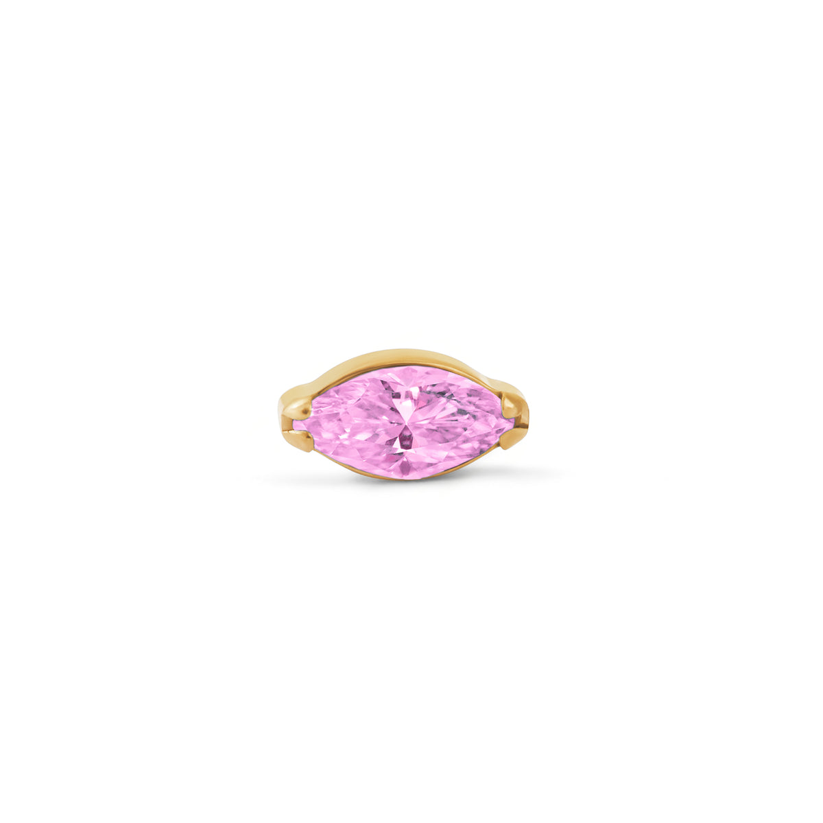 Morganite Single Marquise